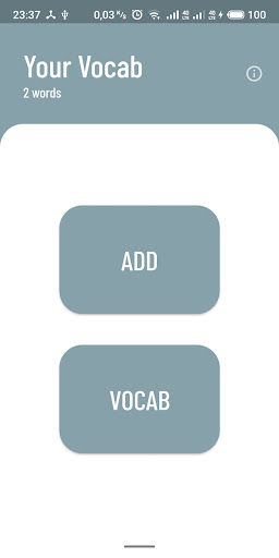 Your Vocab Screen 2