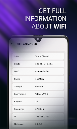Wifi QR, Password & Hotspot Screen 2
