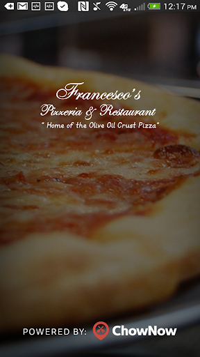 Android application Francesco Pizzeria screenshort