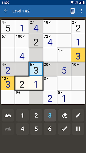 Andoku Calcudoku 1.7.0 screenshots 2