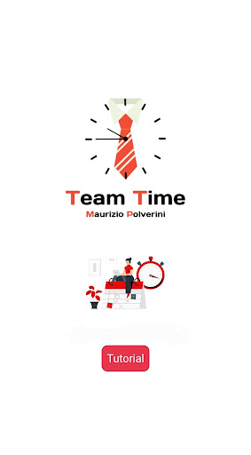 Android application TeamTime - Registro Presenze screenshort