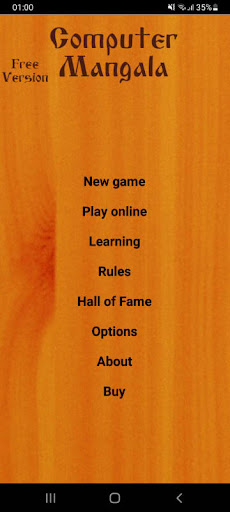 Android application Computer Mangala (Lite) screenshort