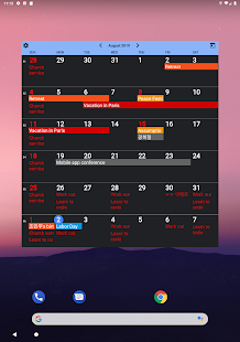 Kalender Widgets Screenshot