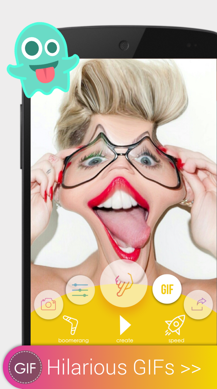 Android application Photo Warp screenshort