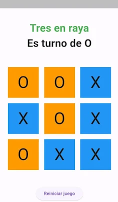 3 en Raya Juego de estrategia - Screenshot 3