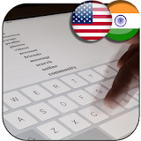 keyboard hindi and english typing icon