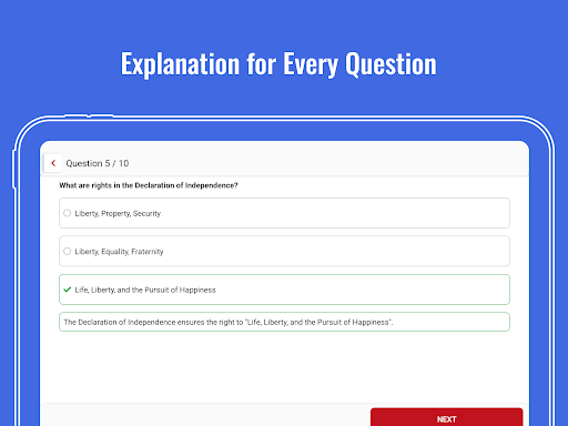 US Citizenship Test 2025