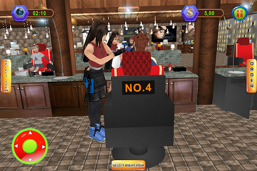 Barber Girl Hair Saloon Game  screenshots 17