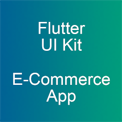 Flutter UI Kit - E-Commerce