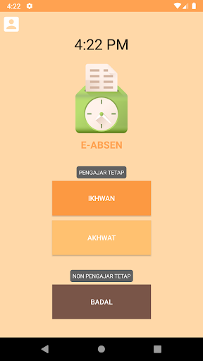 E-absen Screen 2