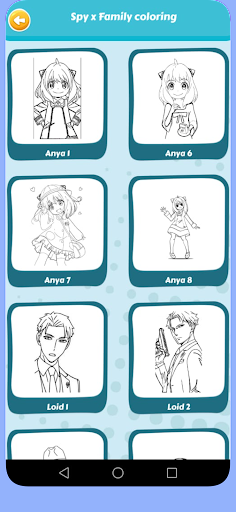 Spy x Family Coloring