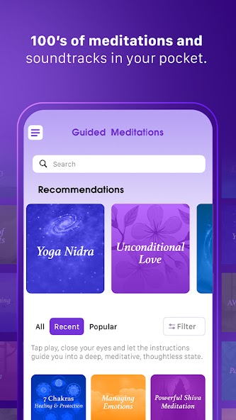 Sattva -  Meditation App 9.0.9 APK + Mod (Unlimited money) إلى عن على ذكري المظهر