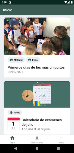 Android application Colegio y Liceo Kennedy screenshort