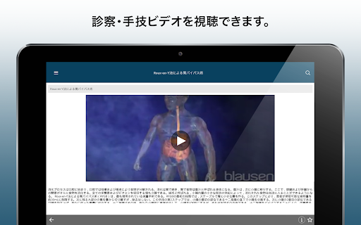 Screenshot of MSDマニュアルプロフェッショナル版
