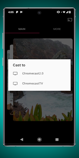 Sea Waves Landscape for Chrome