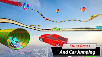 Ramp Car Stunt Racing Games