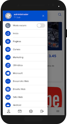 Android application Online tutorials screenshort