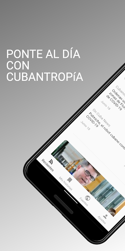 Android application Cubantropia: Últimas noticias screenshort