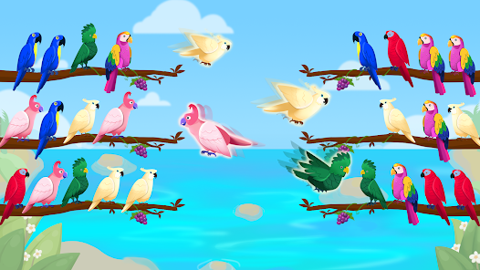 Bird Puzzle - Sort By Color  screenshots 6