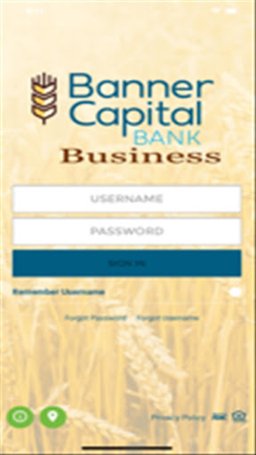 Android application BCB Business Banking screenshort