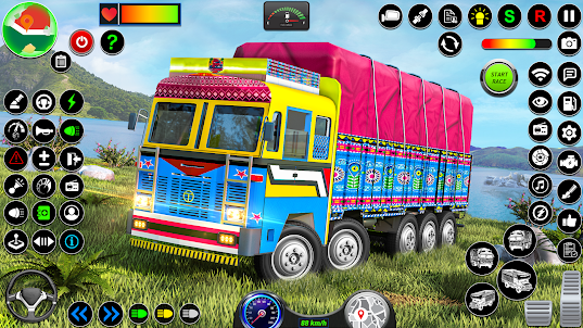 인도 트럭 운전화물 시뮬레이션