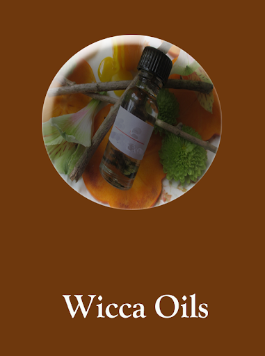 Android application Wicca oils screenshort