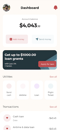 Android application UBOI screenshort