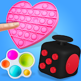 Anti stress app | stress relief games fidget cubes icon