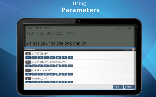 Champ Scientific Calculator Screenshot