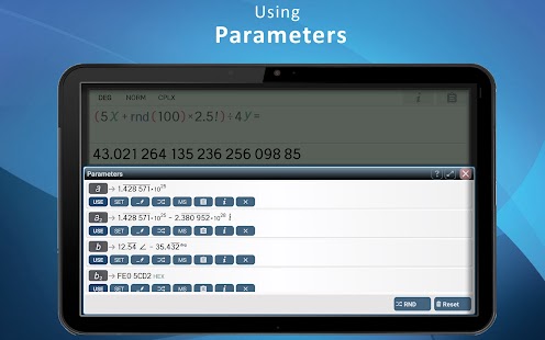 Champ Scientific Calculator Screenshot