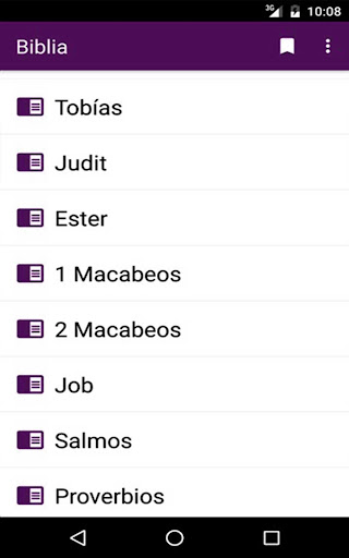 Biblia Católica con Audio screenshot 9
