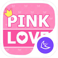 Pink Love theme for APUS