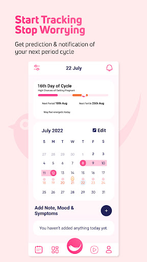 Chondo Women's Health Tracker Screenshot 1 - AppWisp.com