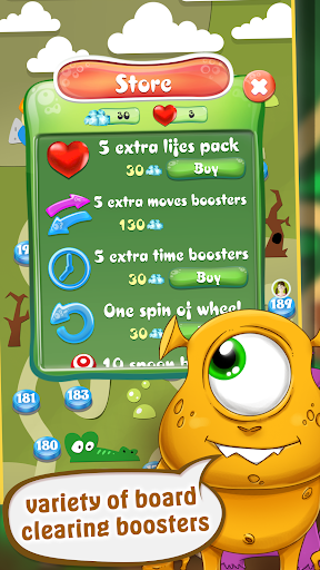 Monster Shift Match 3 Puzzle