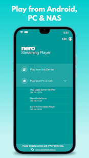 TV Cast: Nero DLNA/UPnP Player Tangkapan layar