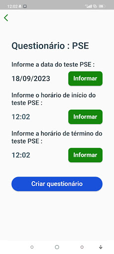 Android application Sports Performance screenshort