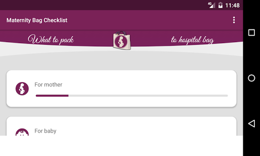 Pregnancy Hospital Bag List