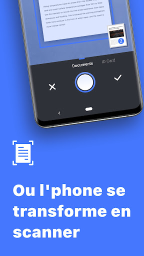 Aperçu de l'application