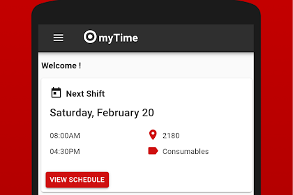 mytime target app not working