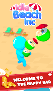 Idle Beach Inc: Cooking Tycoon MOD (Ulimited money) 1