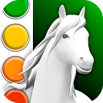 Cover Image of Download Horse Coloring Book 3D  APK