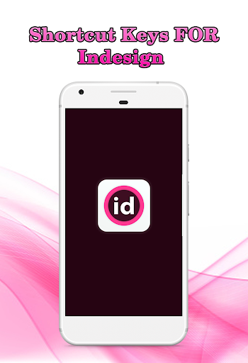 Android application Shortcut Keys for InDesign screenshort