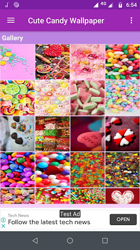 Cute Candy Wallpaper Gallery Screen 2