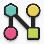 Cover Image of Download noded - minimalist puzzle  APK