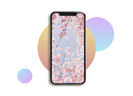 Flowers wallpaper lockscreen