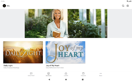 Screenshot of Anne Graham Lotz