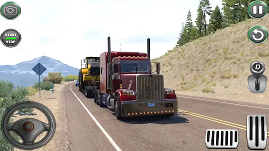 American Truck Driving - Real