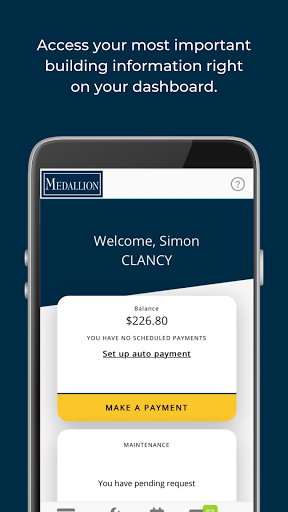 Android application My Medallion screenshort