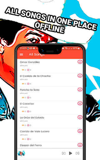Beto Quintanilla Musica Lyrics Screen 3