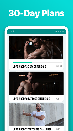 Android application Upper Body Exercises for Men screenshort